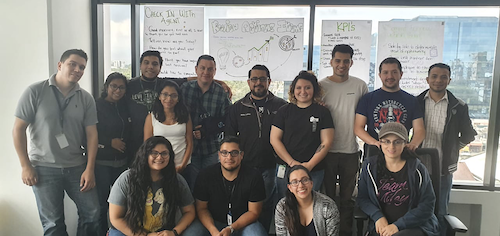 Everise Accelerator pilot class in Guatemala