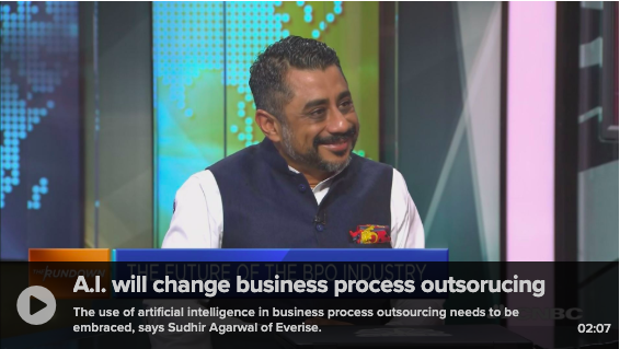 Sudhir Agarwal_Everise CEO_CNBC_AI and BPO Industry