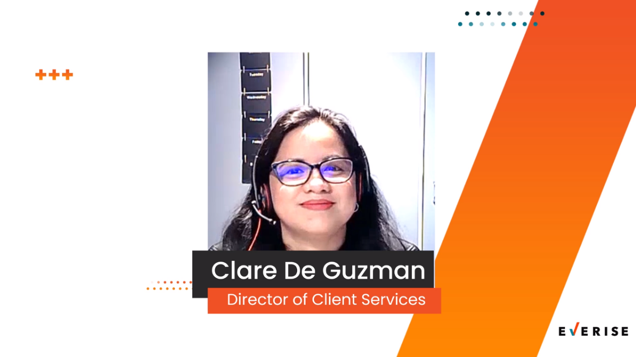 People of Everise | Clare De Guzman | Live From Our Living Room