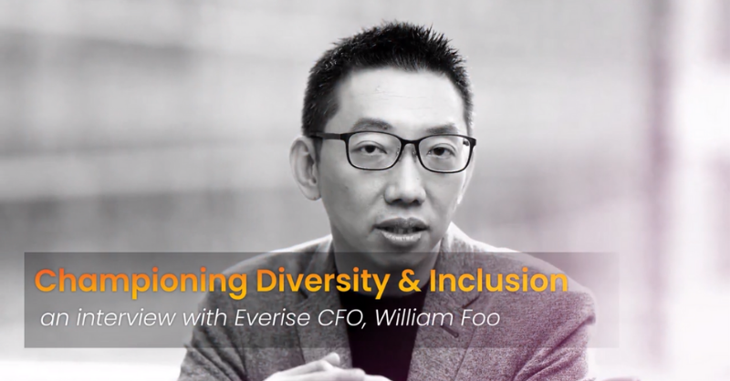 Championing Diversity & Inclusion | William Foo, CFO